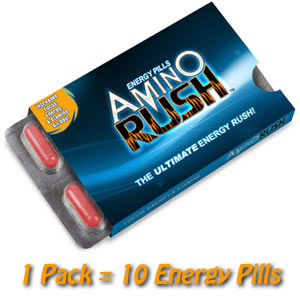 Amino Rush™ Energy Pills 1 Pack