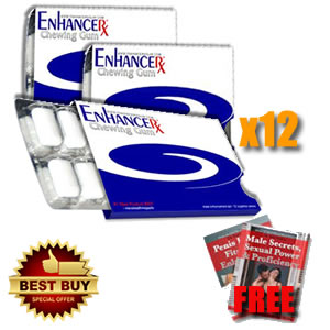 EnhanceRx™ Penis Enlargement Gum 12 Months