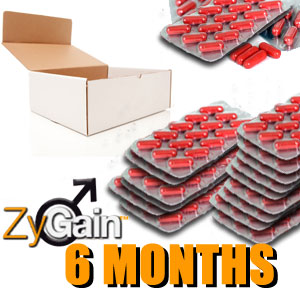 ZyGain® Male Enlargement Pills 6 Months